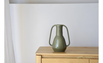 Jarrón Vhirga blanco