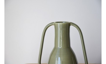 Jarrón Vhirga blanco