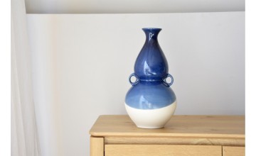 Jarrón Zafor azul