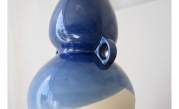 Jarrón Zafor azul