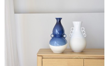 Jarrón Zafor azul