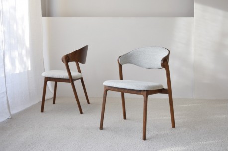 Set 2 silla Munduk marrón