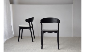 Set 2 silla Surak negro