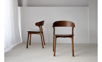 Set 2 silla Surak marrón