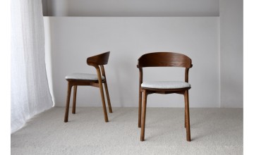 Set 2 silla Surak marrón