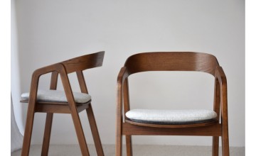 Set 2 silla Ranté marrón