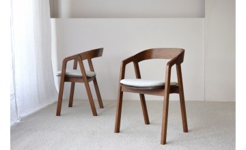 Set 2 silla Ranté marrón