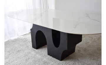 Mesa comedor Beford negro