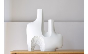 Escultura Nantoux blanco