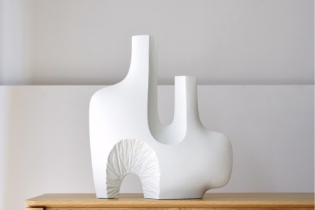 Escultura Nantoux blanco