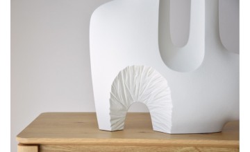 Escultura Nantoux blanco