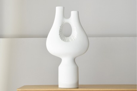 Escultura Nantoux blanco