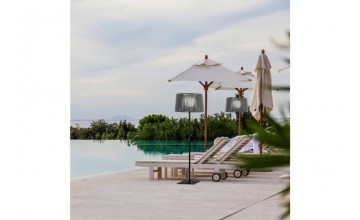 Lámpara pie Ecluse exterior