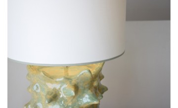 Lámpara de mesa Balot verde