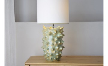 Lámpara de mesa Balot verde