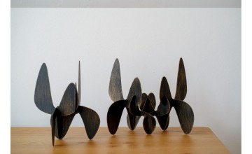 Escultura Papir negro