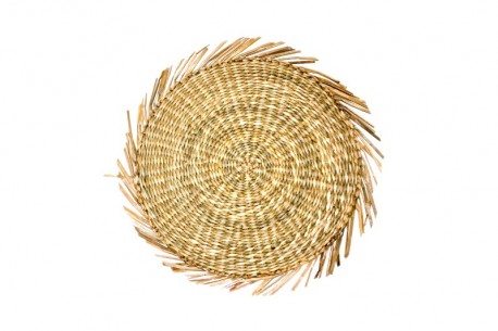 Bajo plato Lira con flecos