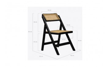 Silla Odense plegable