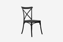 Silla Vezere resina negra