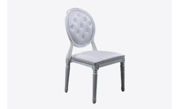Silla Lescale resina blanca