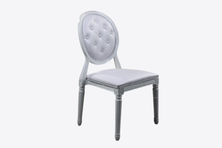 Silla Lescale resina blanca