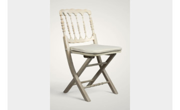 Silla Bastille madera con cojín