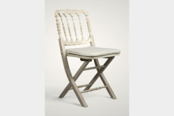 Silla Bastille madera con cojín