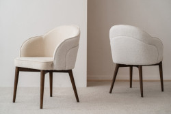 Set 2 silla Mota nogal